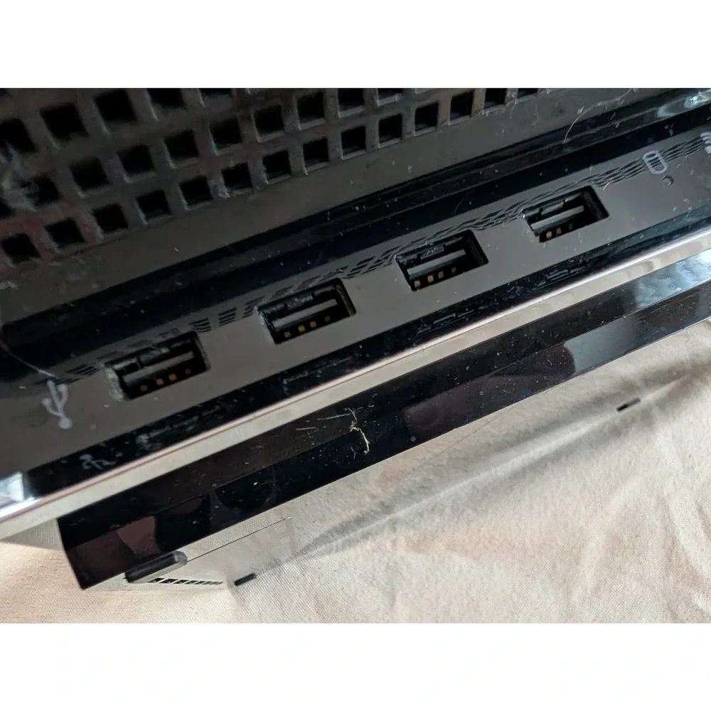 Sony PlayStation 3 PS3 Fat Console 60GB 4 USB Backwards Compatible Bundle